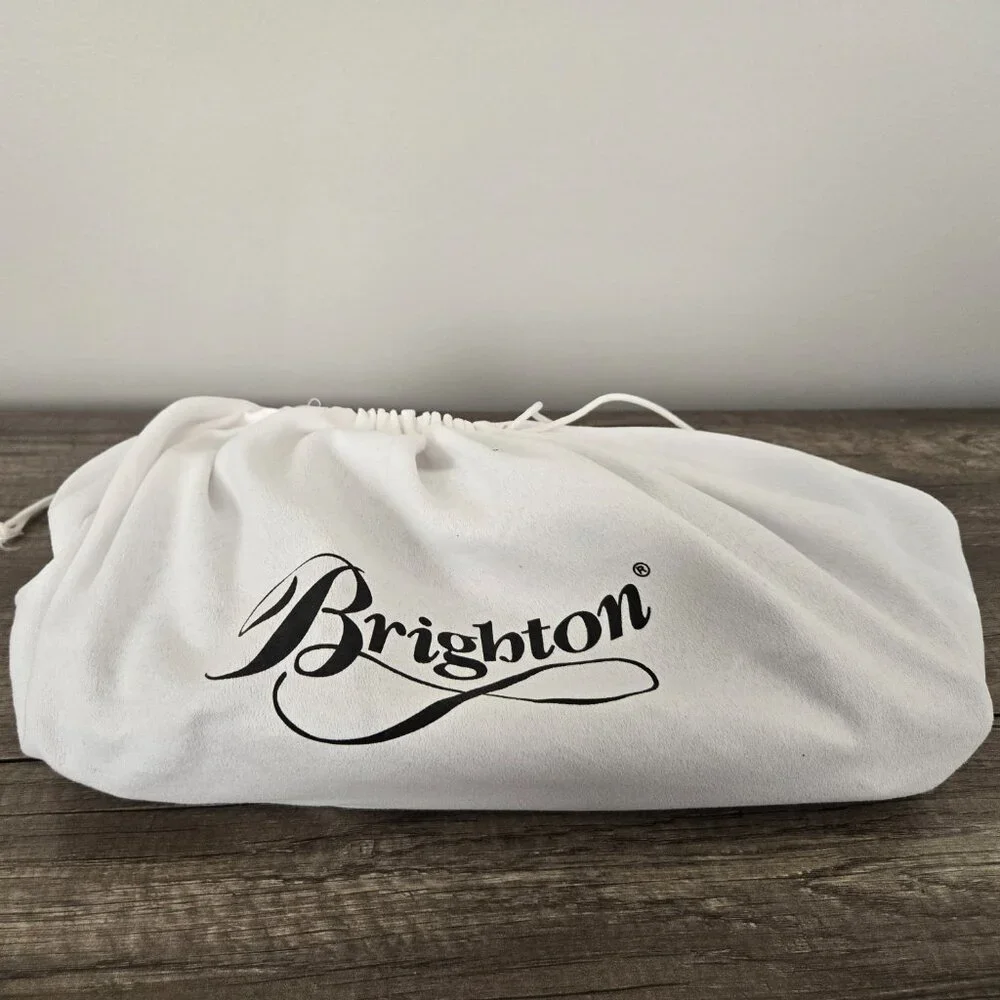 ✨ Brighton Black Leather Shoulder Bag ✨ - Picture 3 of 14